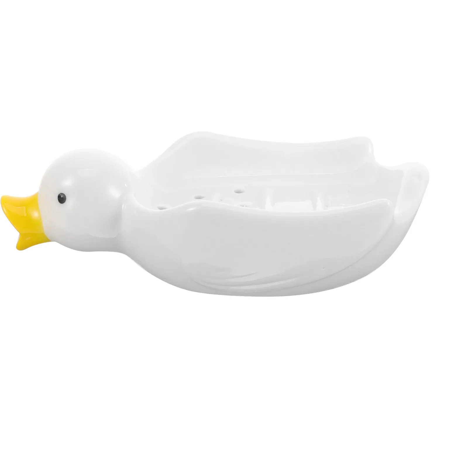 

Lovely Animal Design Ceramic Soap Dish with Drainage for Bathroom Kitchen Toilet Soap Tray Holder Home Decoration