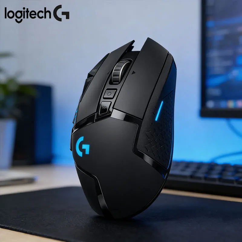 

Logitech G502/G102/G203 Wireless gaming mouse, lightweight, silent and comfortable, for office, gaming, and students