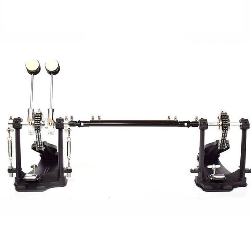 Drum Set Double Treading Hammers Pedal Double Chain CAM Pedal Percussion Instruments Accessories Universal Drums Set Hammer