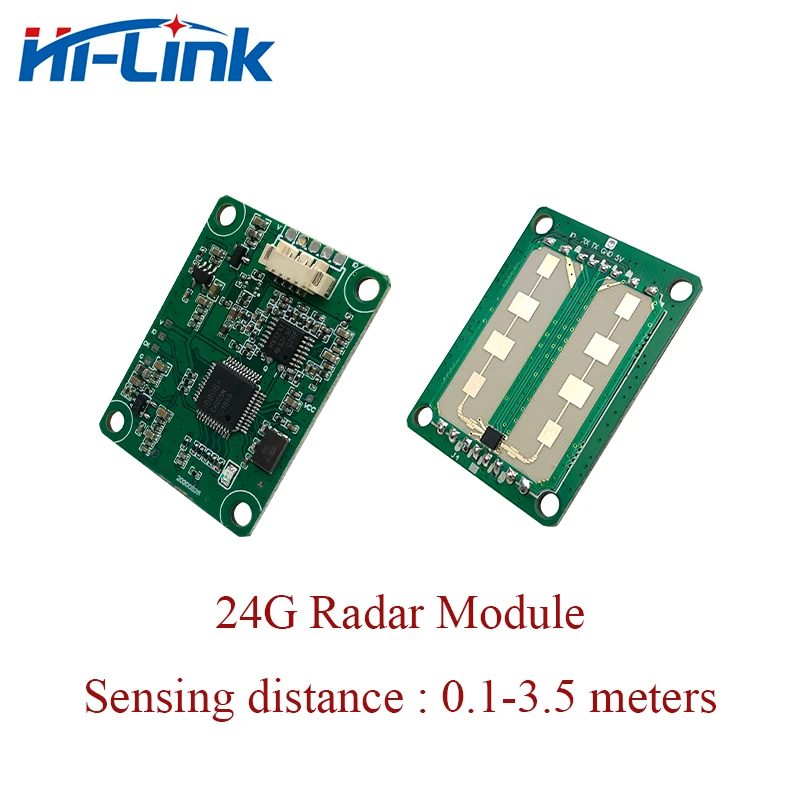 

Free Ship 24G HLK-LD303 High sensitivity Moving target sensing radar module 0.1-3.5 Meters Detection distance