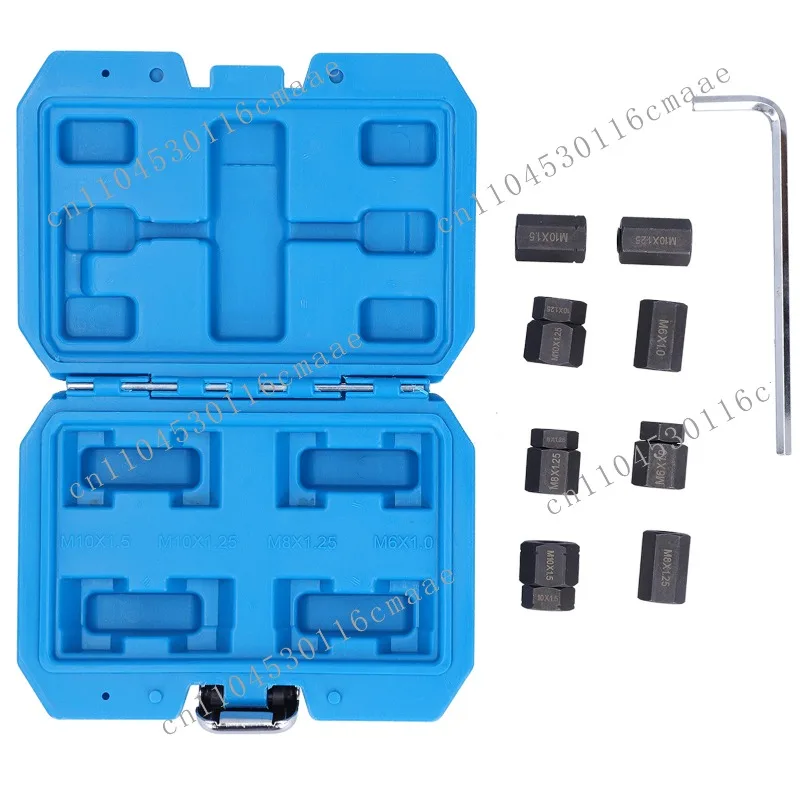 NEW 9Pcs Car Stud Remover Installer Set M10x1.5 No Thread Damage Auto Bolt Removal Tool Kit (Random Box Color)