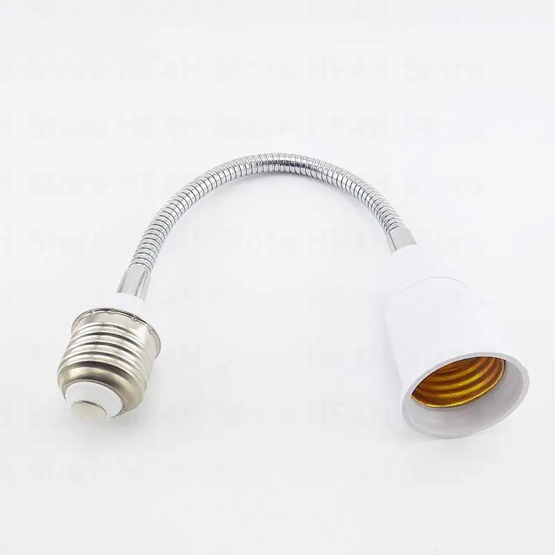 

28cm E27 LED Light Bulb Base Socket Flexible Extension Light Holder Converters E27 to E27 Socke Lamp Adapterr EU US Plug LED B4