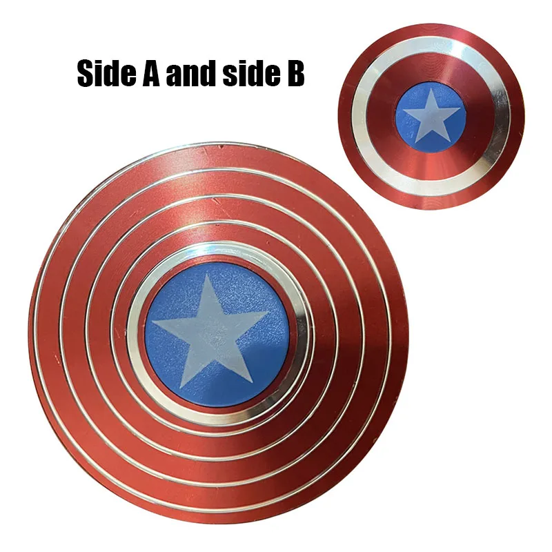 Antistress fidget Spinner Spider-Man Finger Spinner Captain America giocattolo educativo per bambini regalo di festa forniture per feste
