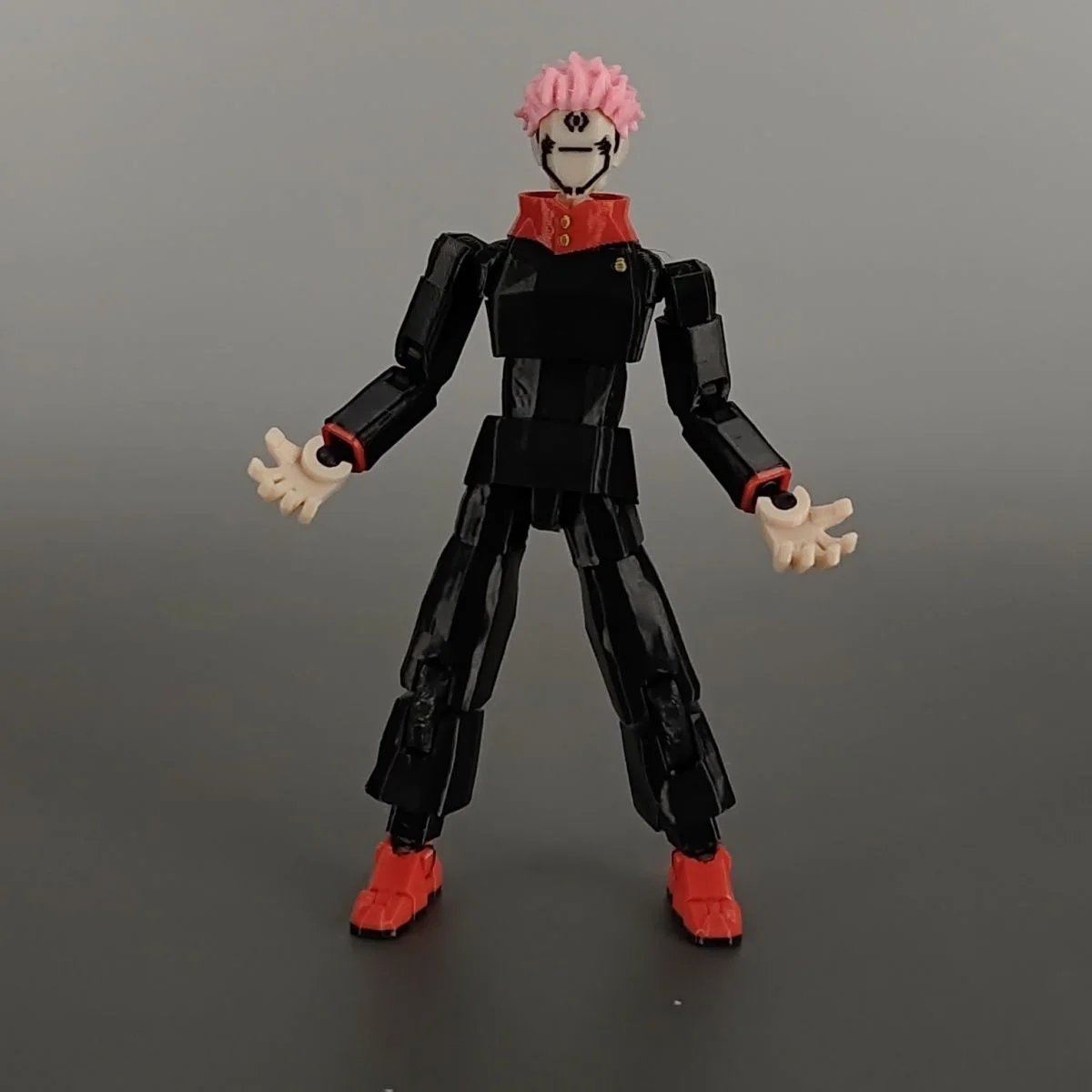 3D Stampato Anime Jujutsu Kaisen Sukuna Lucky Dummy 13 Mobile Shapeshift Action Figures Manichino Giocattoli per collezionisti