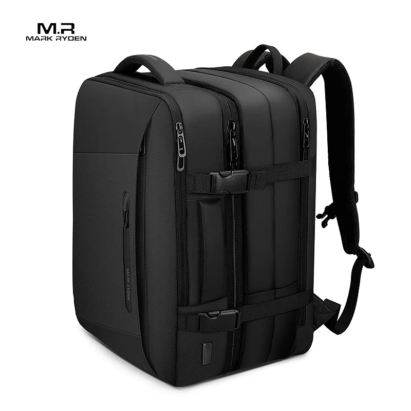 Mark Ryden 17 inch Laptop Backpack Male Bag USB Recharging Multi-layer Space Travel Male Bag Anti-thief Mochila