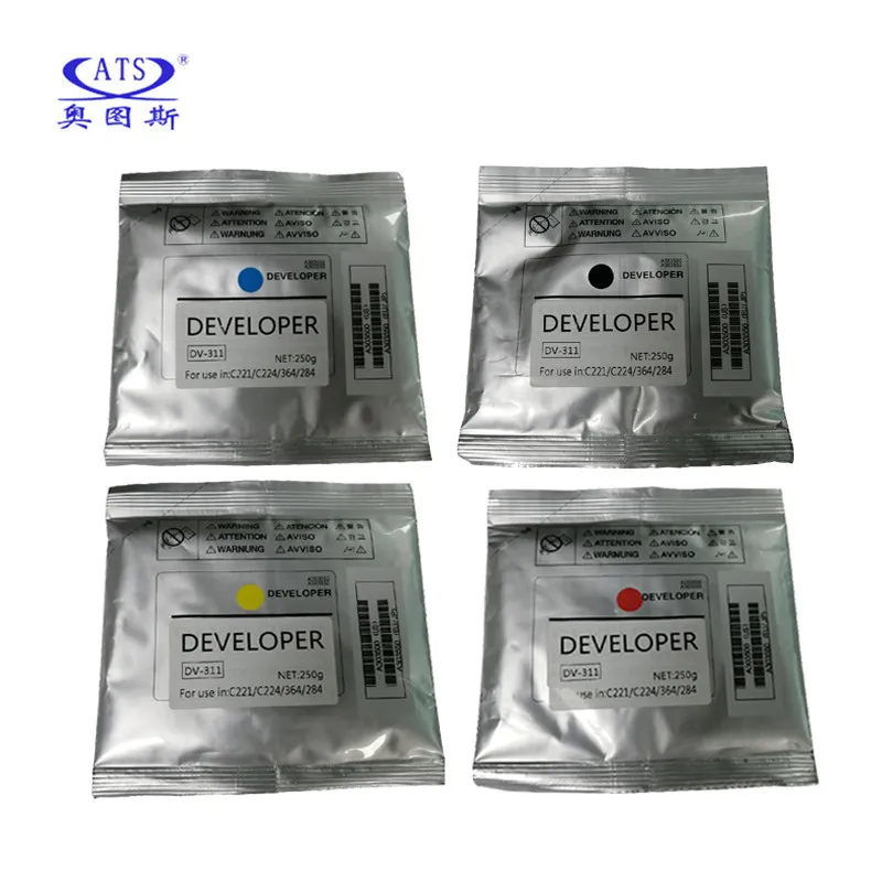 1Set DV311 dv 311 DV-311 Developer Powder For Konica Minolta C 221 224 364 284 220 280 360 C221 C224 C364 C284 C220 C280 C360