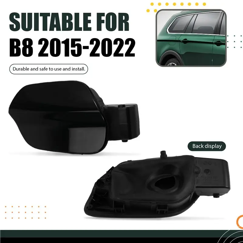 

ABXN-For VW Passat B8 2015- 2022 Car Fuel Gas Tank Filler Door Lid Flap Cover 3GD809999 3G5809857C Black