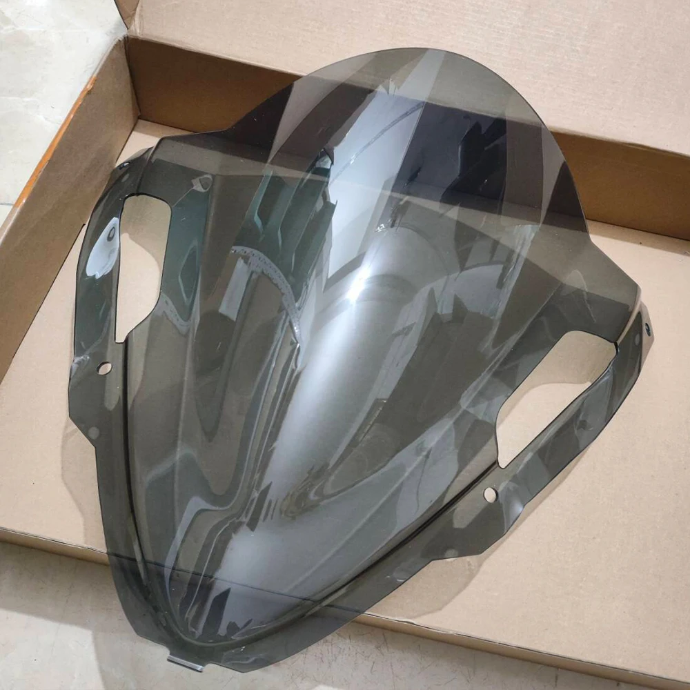 

Motorbike Windshield Racing Windscreen For Kawasaki ZX 6R ZX-6R 2024 2025 ZX6R Accessories Double Bubble Screen Baffle Deflector