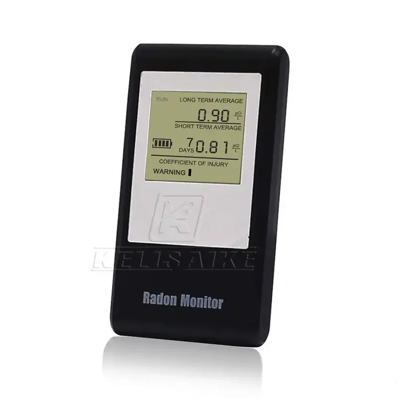 Small Size Radon Gas Detector Radon Monitor Battery Operated Portable Radon Detector Digital Monitor