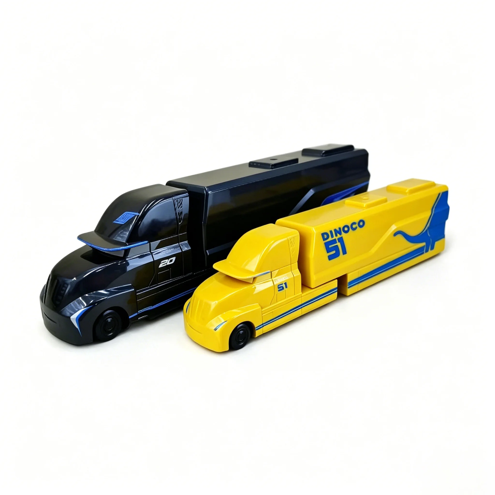 

Cars 2 Fritter Frank Truck Model 3 Lorry Toy Car Lightning Mack Uncle Jackson Storm Chick Hicks King Dinoco Racer Metal for Gift