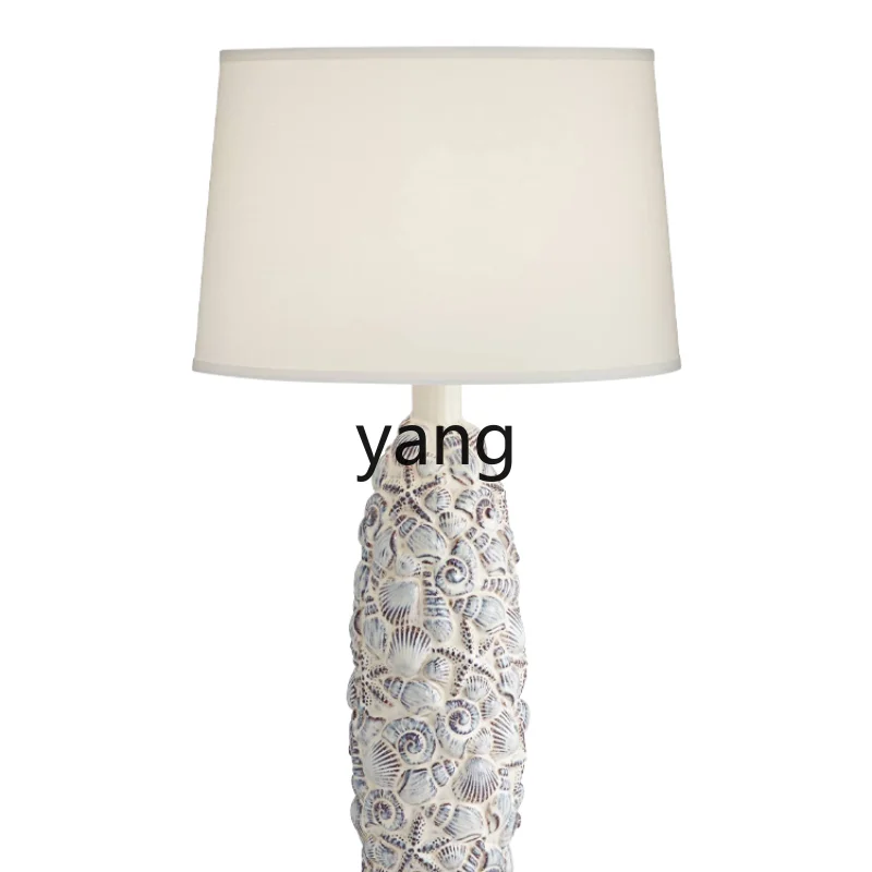 

Yjq Light Luxury Table Lamp Bedroom Bedside Modern Designer Room Living Room Villa Decorative Ceramic Table Lamp