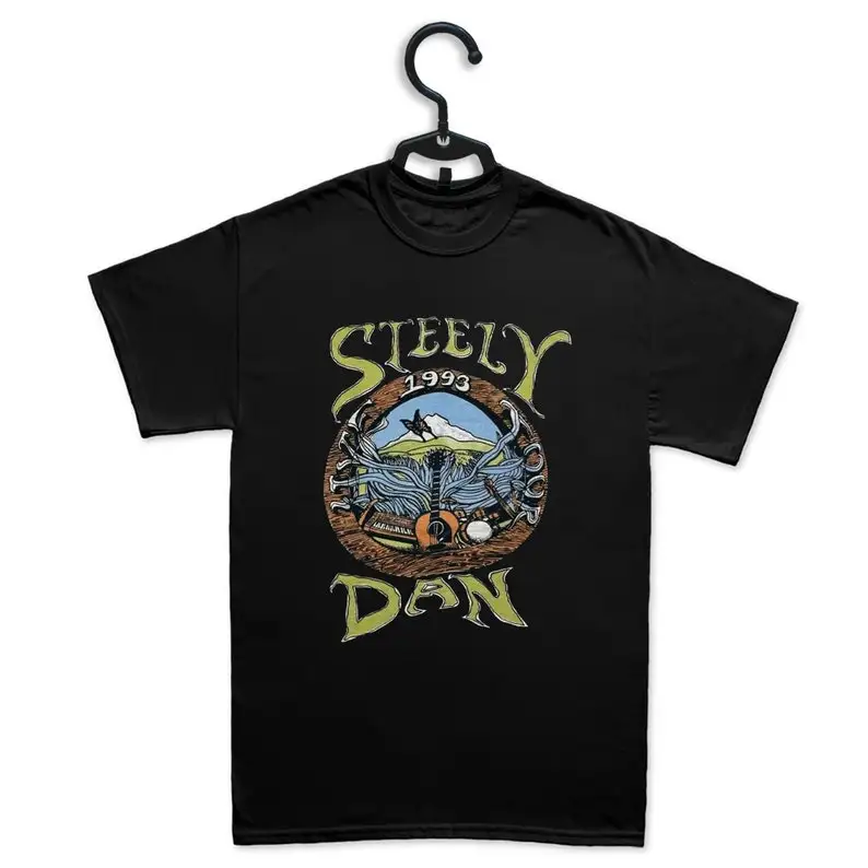 

Graphic Design Steely Dan Band 1993 Short Sleeve All Size Unisex T-Shirt
