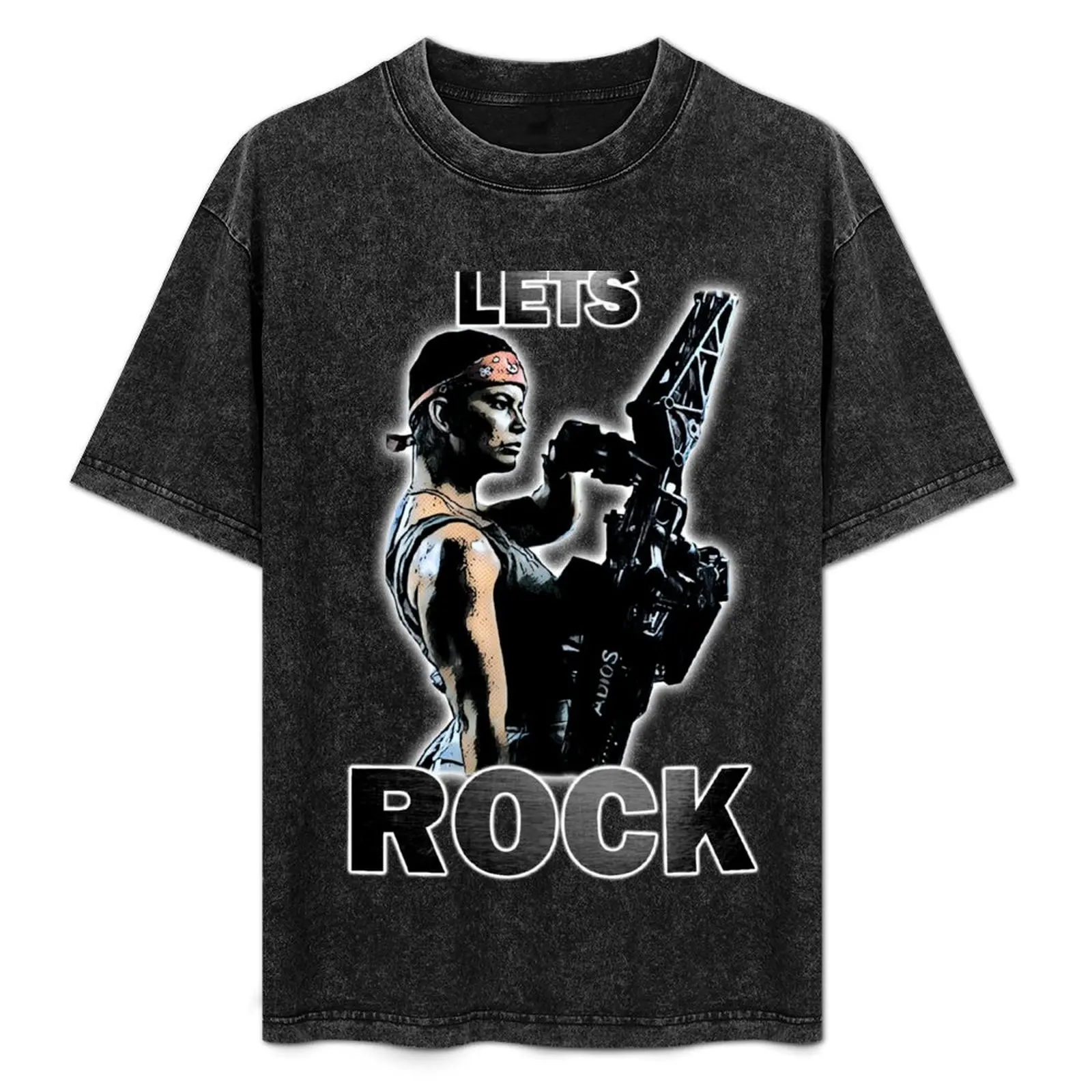 

Lets Rock T-Shirt cotton man t-shirts Blouse plus size tops mens clothes