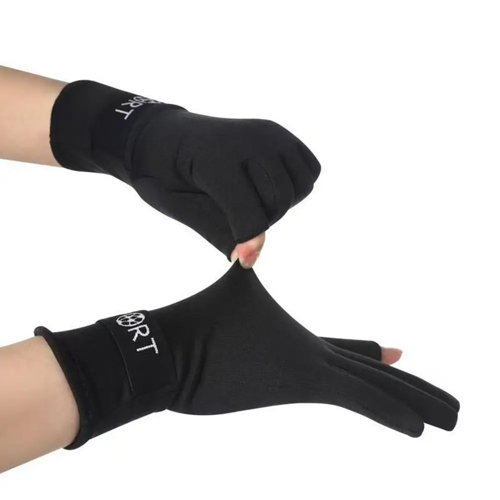 

Fashion Touchscreen Men's Winter Gloves Warm Lining Fleece Driving Gloves Elastic Coldproof Fingerless Mittens Outdoor