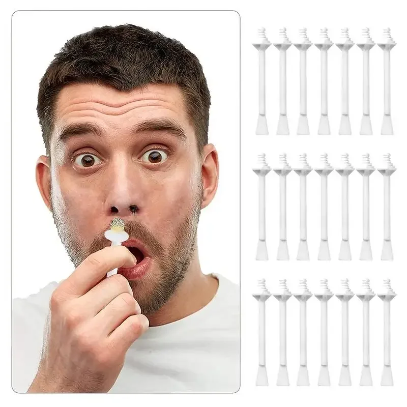 10/40PCS Nose Wax Sticks Nose Wax Applicators For Painless Nose Hair Removal Tool Wax Accessories Beeswax Safe