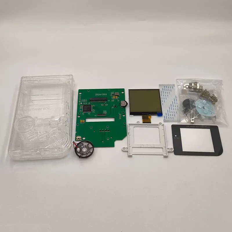 게임보이 GB DMG LCD에 적합한 2.5인치 그레이스케일 화면 설치가 간편합니다. 껍질을 깨지 않아도 됩니다.