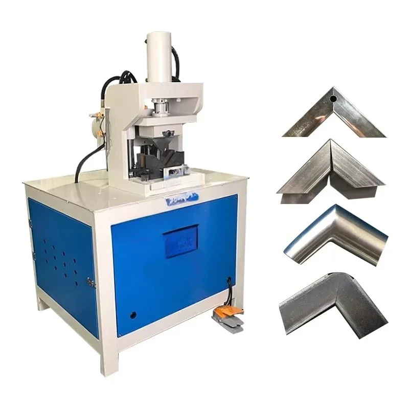 Single Head Hydraulic 90 Degree Angle Stainless Steel Pipe Cutting Machine Iron square Tube Notching Cutting