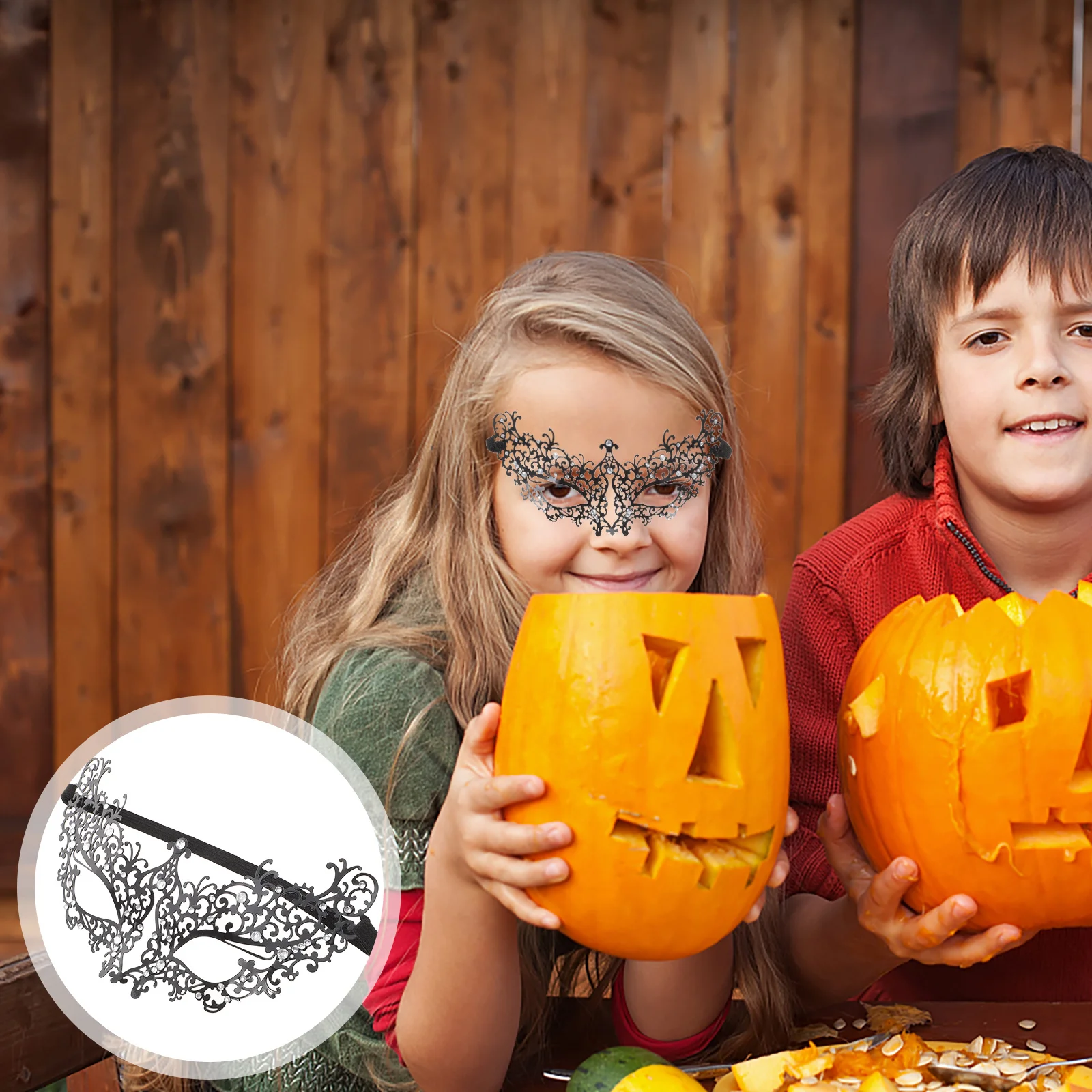 

Halloween Iron Metal Half Face Mask Party Mask Masquerade Costume Halloween Cosplay Supplies Costume Decor Party Cosplay Masks