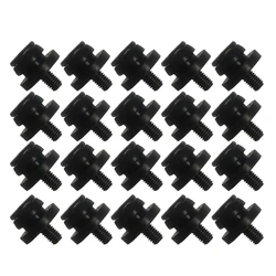 20pcs Computer Case Shockproof Screws Shockproof Screws + Shock Absorption 3.5-inch or 2.5-inch HDD Shock Absorption Screws