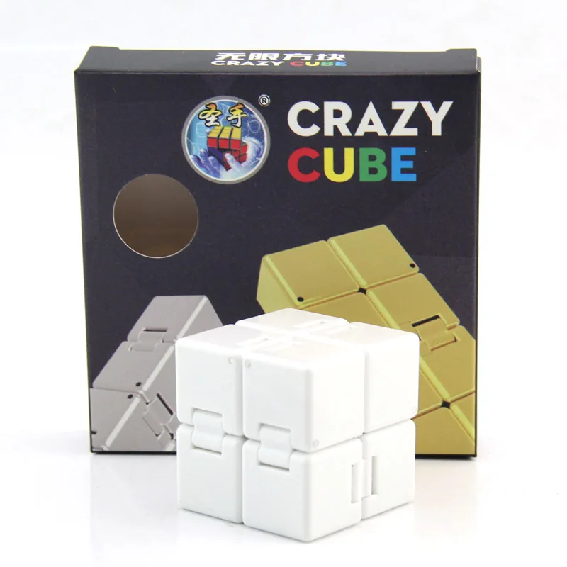 ShengShou Infinity 2x2x2 Crazy Magic Cube Stress Reliever Speed Twisty Puzzle Antistress Educational Toys For Children