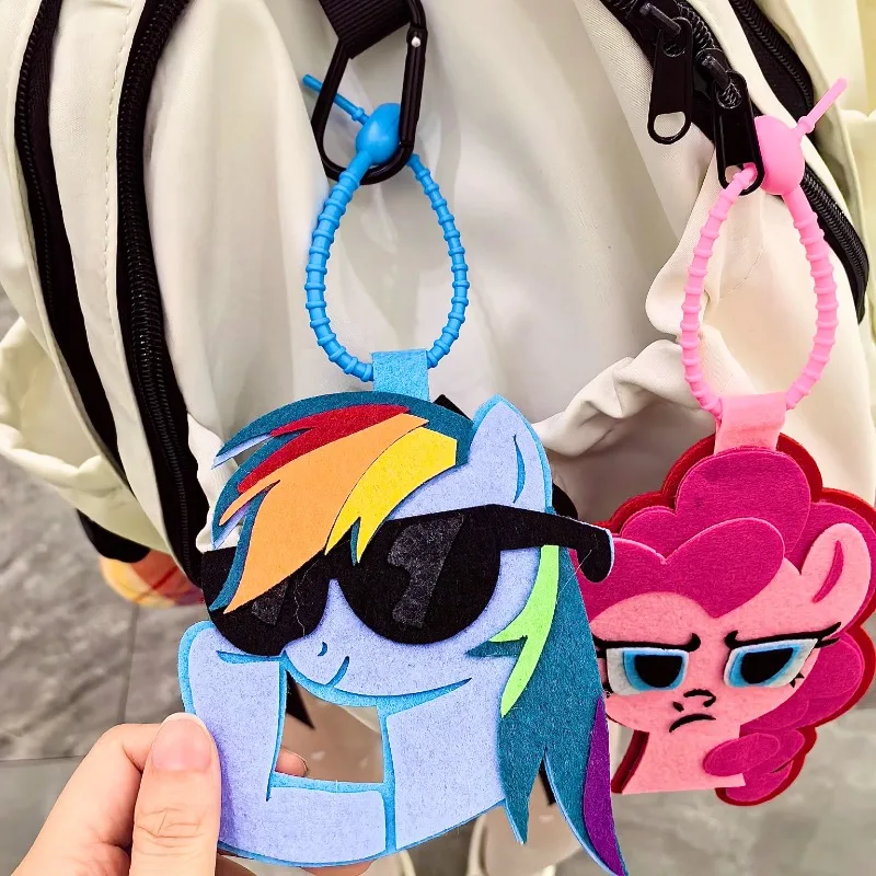 Pony Polly Around Lovely Yunbao Biqi Non-woven Key Chain Finished Creative Bag Hanging Gifts