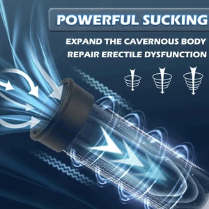 Pompa Penis Elektrik Tahan Air IPX7 untuk Pembesaran Pompa Vakum Pria Pompa Perpanjangan Pembesaran 4 Tingkat Hisap 2 Lengan Silikon 10 peregangan penis penjualan terbaik - №