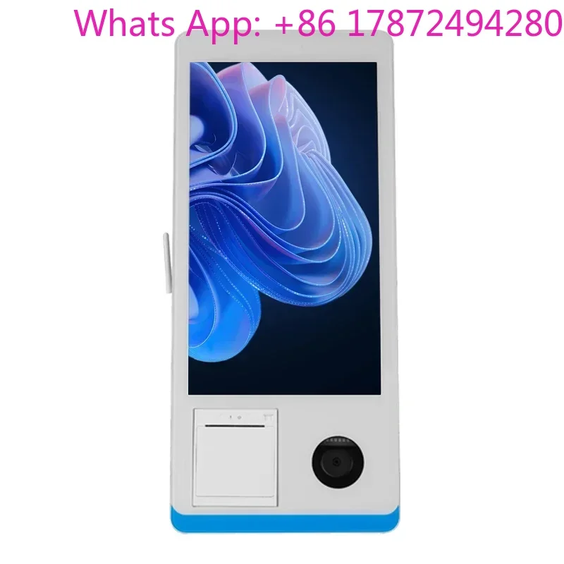15.6-Inch Capacitive Touch Screen Payment Machine with Windows 7/10, Dual-Core Processor; POS System