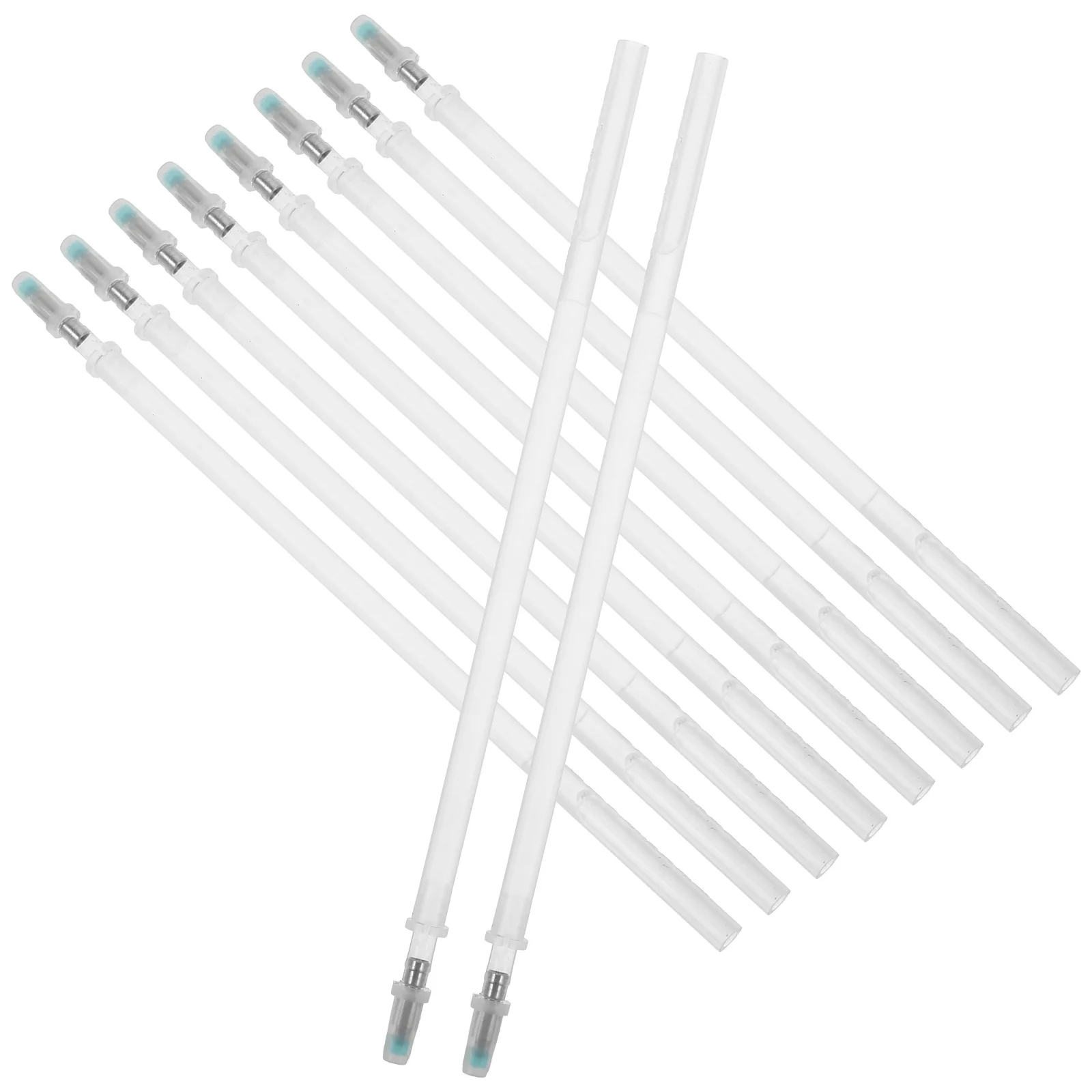 

10Pcs Invisible Ink Pen Refills Fluorescent Uv Reactive Refills for Security Notes Secret Messaging Smooth Flow Ideal for School