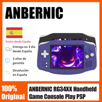 ANBERNIC RG34XX Retro Portable Game Console, 3.4-inch IPS Display,  Linux, GBA, Bluetooth, HD TV Output, Video Game Player