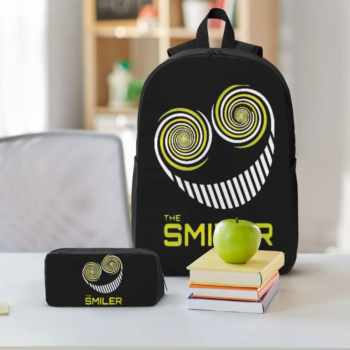 The Smiler Alton Towers Merch Uk Active Backpack BookBag School Bag Laptop Shoulder Bags 3ps Insulated Lunch Bag Pencil Case