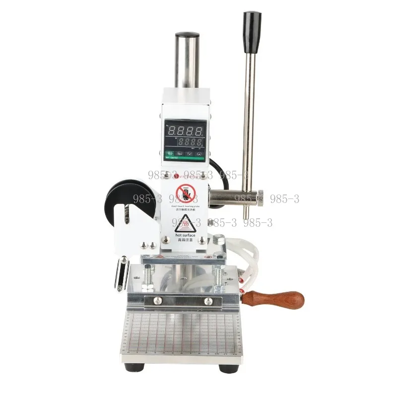 Label Tag Pressing Machine Small Stamping Machine English Lettering for DIY Leather and Paper Heat Pressing
