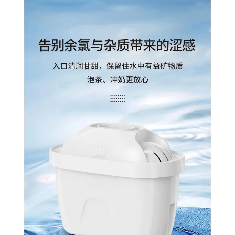 Water Pitcher Filter Cartridge Activated Carbon Replacement Filter For Home Kitchen Water Purifier Filtration Parts