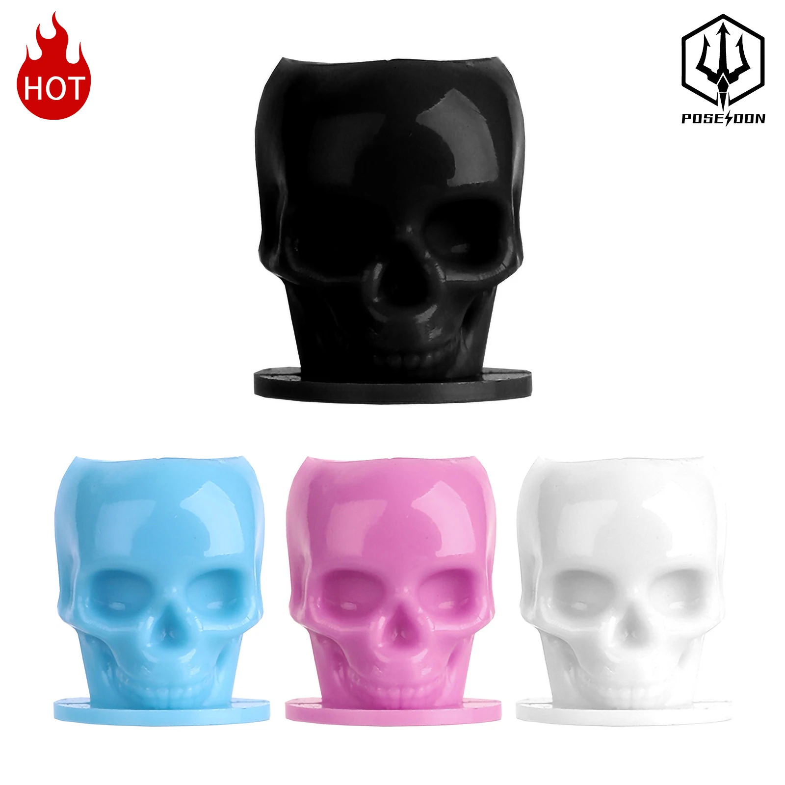 

200 шт., одноразовые пластиковые чашки с чернилами для татуировок