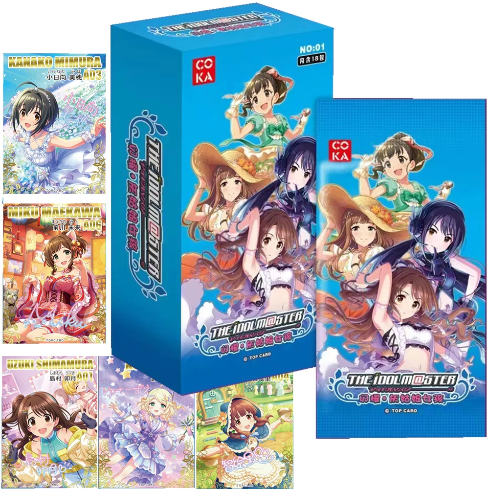 

THE IDOLM@STER Collection Card For Children Cute And Attractive Girl Ichinose Shiki Mochida Arisa Limited Game Card Kids Gifts