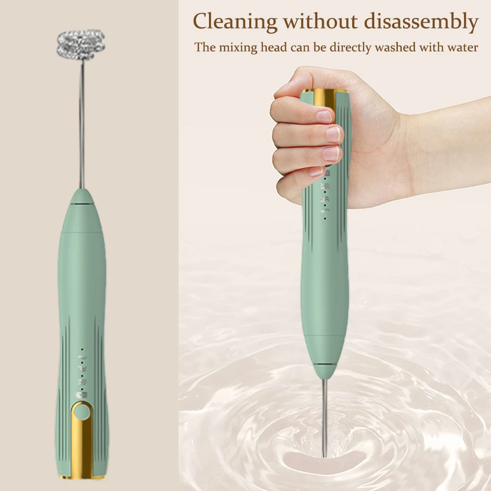 مضرب بيض كهربائي ، دورة في الدقيقة ، خلاط فوم صغير ، شوكولاتة ساخنة ، رأس خلط لللاتية ، شوكولاتة ساخنة ، USB قابل لإعادة الشحن ، USB