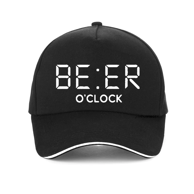 

BEER OCLOCK print baseball cap cool summer funny Men women hip-hop cap adjustable Leisure snapback bone