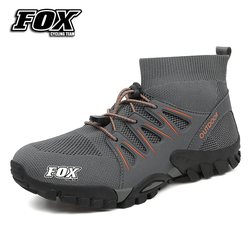 Fox Cycling Team Men Women Cycling Shoes Zapatillas Ciclismo MTB Bike Riding Motorcycle Shoes Waterproof Bicycle Hiking Sneakers