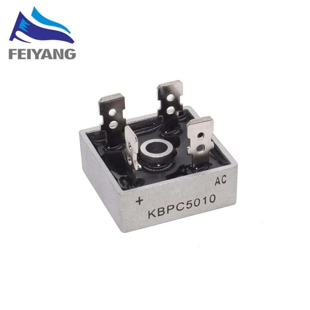 KBPC5010 50A 1000V/KBPC2510 25A 1000V/KBPC3510 35A 1000V مقوم الجسر الثنائي KBPC5010/KBPC2510/KBPC3510