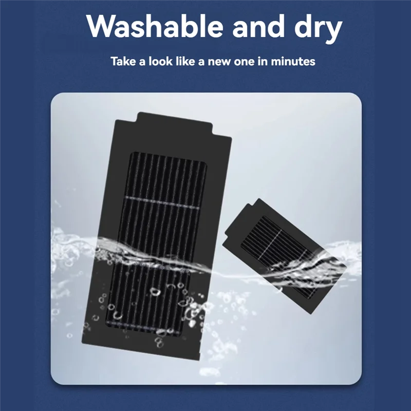 L65A-18Pcs Ultra Durable Accessories For Ecovacs T50 PRO Sweeper Accessories