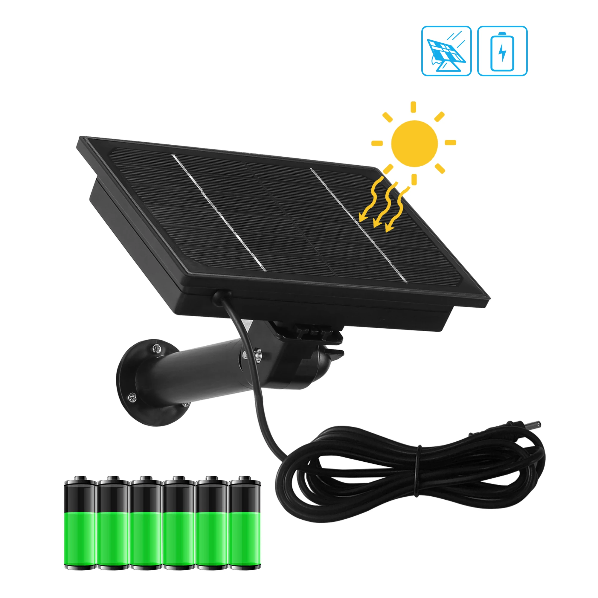 Tuya APP Solar-Powered Ultrasonic Liquid Level Sensor TLC2326WF-S with Efficient Power Management Level Controller