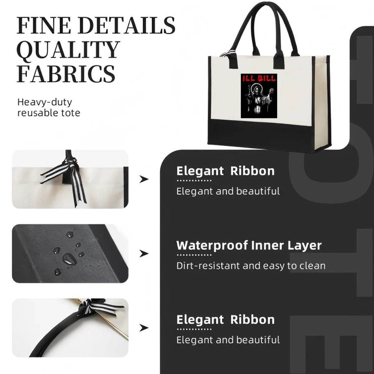 خمر 2000s سوف بيل الثقة لا أحد الراب تي شيرت 2026 جديد وصول موضة عملية واسعة قابلة لإعادة الاستخدام حمل حقيبة نمط طباعة 2 إلى