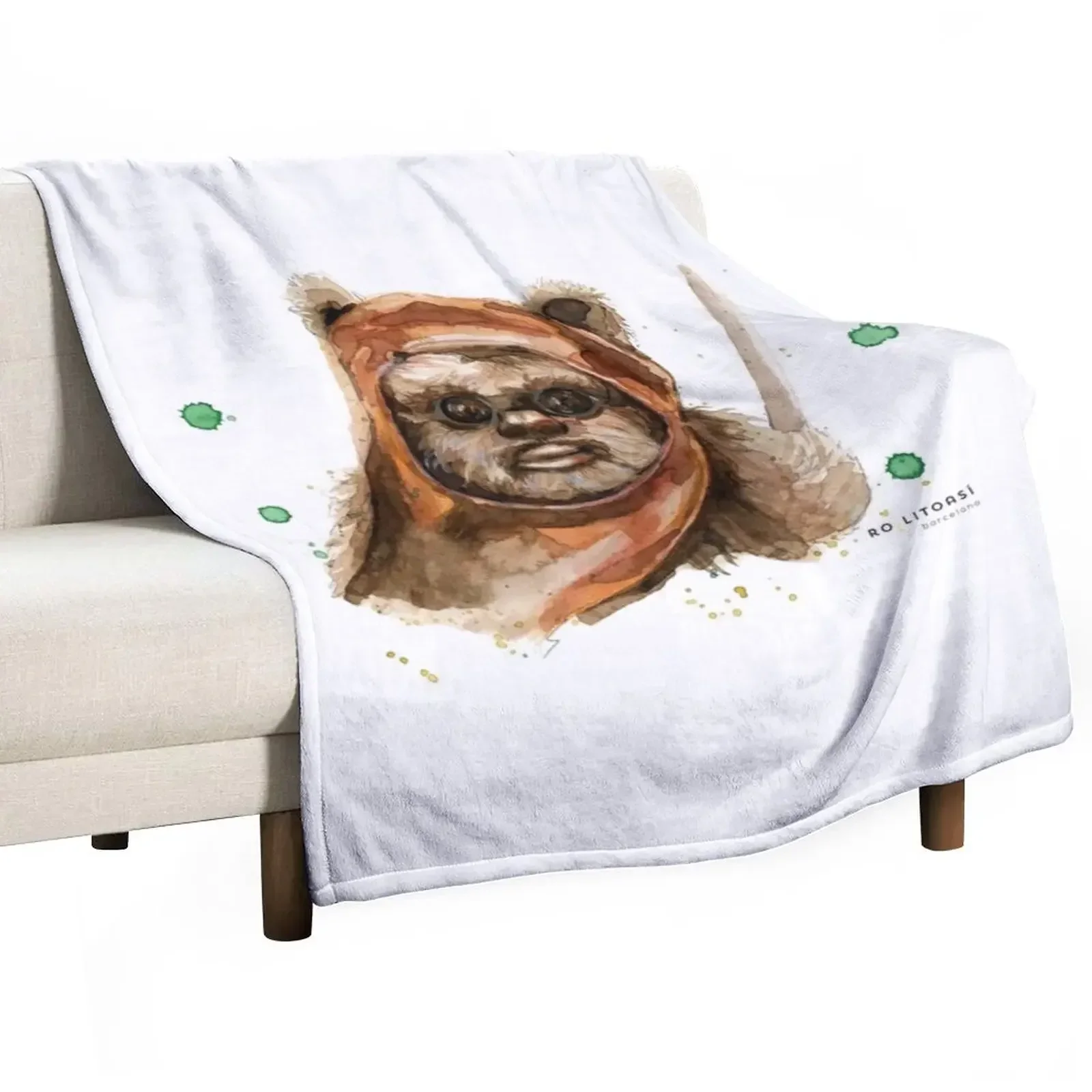 New Ewok Throw Blanket Sofa Quilt bed plaid Blankets