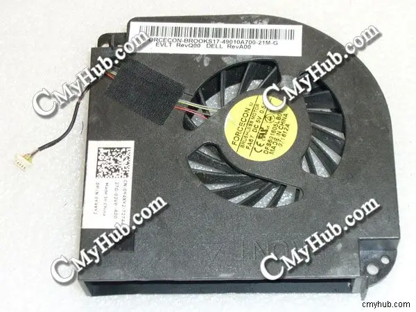 For Dell Precision M6600 DFS601605LB0T FA67 0Y4XY2 Y4XY2 DC5V 0.5A 4Wire 5Pin Cooling Fan DFS601605LB0T FA67