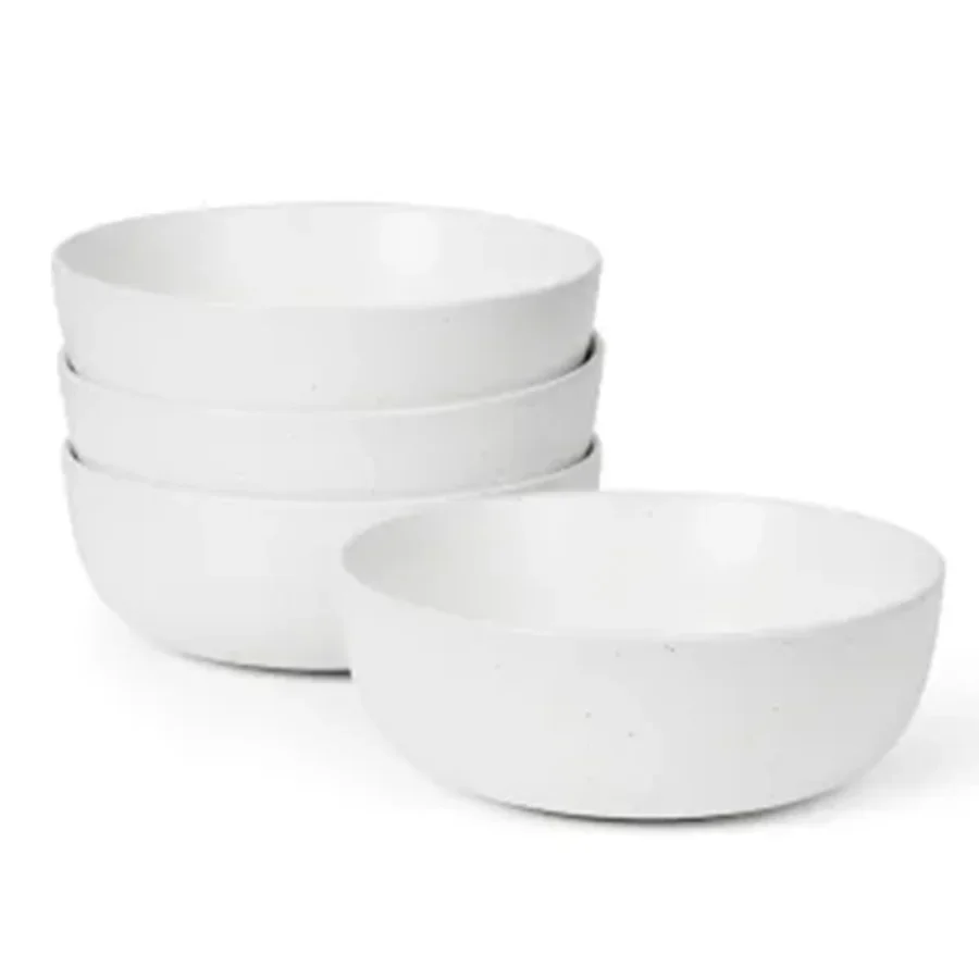 4PCS Nordic Light Luxury Creative Ceramic Plate Kiln Change Bowl Stone Bowls Creative Vintage Home Decor Dish Bowl