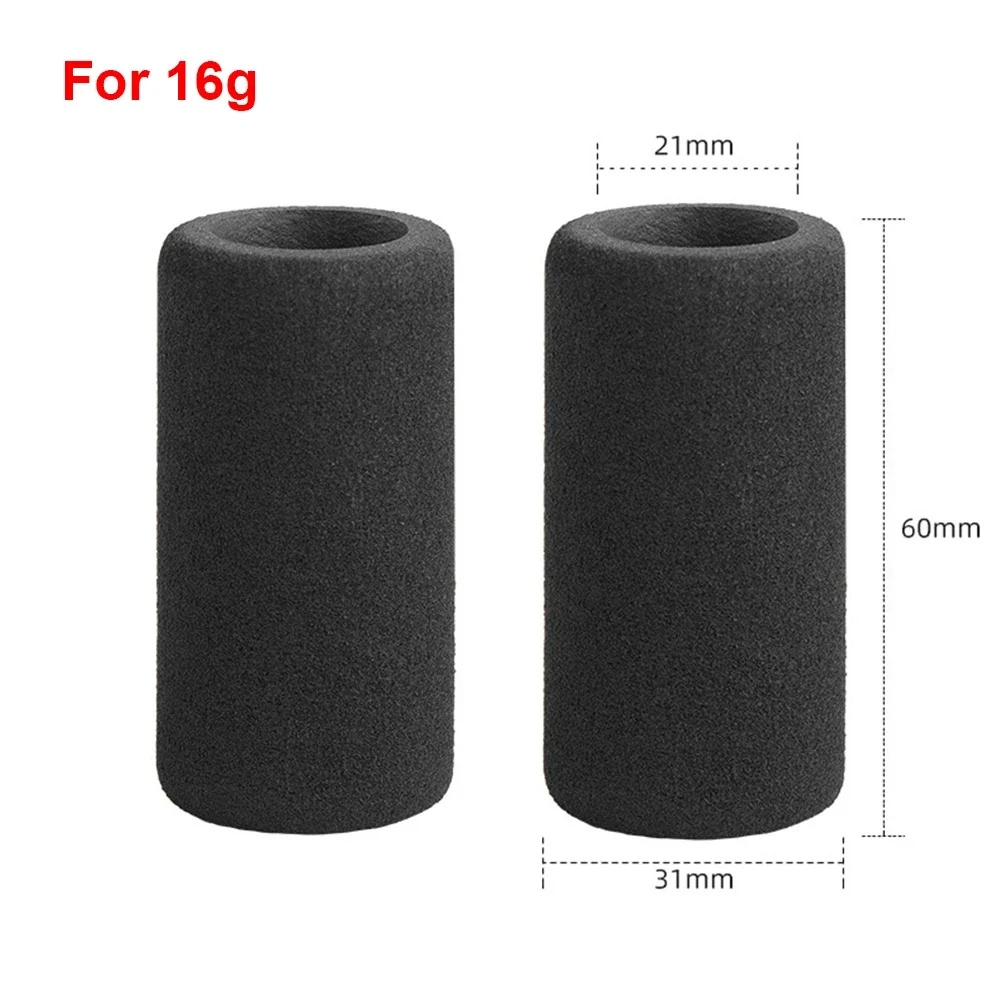 2 Pcs Cartridge Capsule Cover Pump Gas Cylinder Protective Case Sponge 12g/16g Gas Cylinder Quickly Inflator Tools Accessories