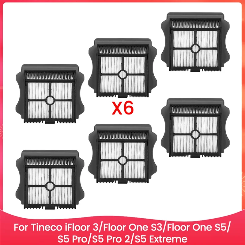 Filter ABVI-HEPA untuk Tineco Ifloor 3/Lantai Satu S3/Lantai Satu S5/S5 Pro/S5 Pro 2/S5 Set Aksesori Ekstrim