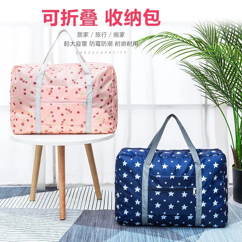 Foldable Travel Duffel Bag Cute Pattern Waterproof Travel Handbag for Travel Supplies Storage PR Sale