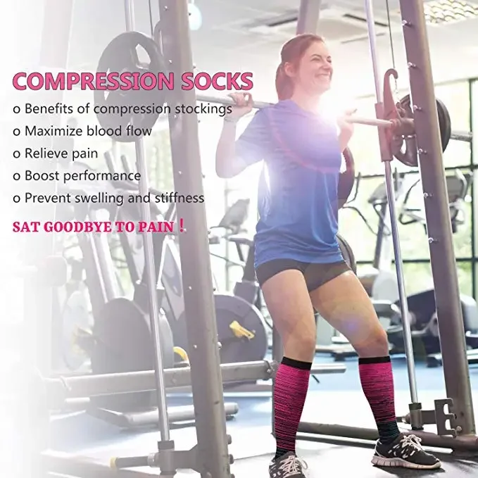 Medical Compression Socks for Nurses & Travel 3
