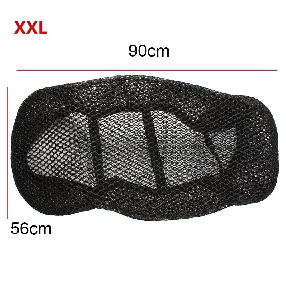 Zomer Motorfiets Scooter Elektrische Fiets Ademend 3D Mesh Seat Cover Kussen