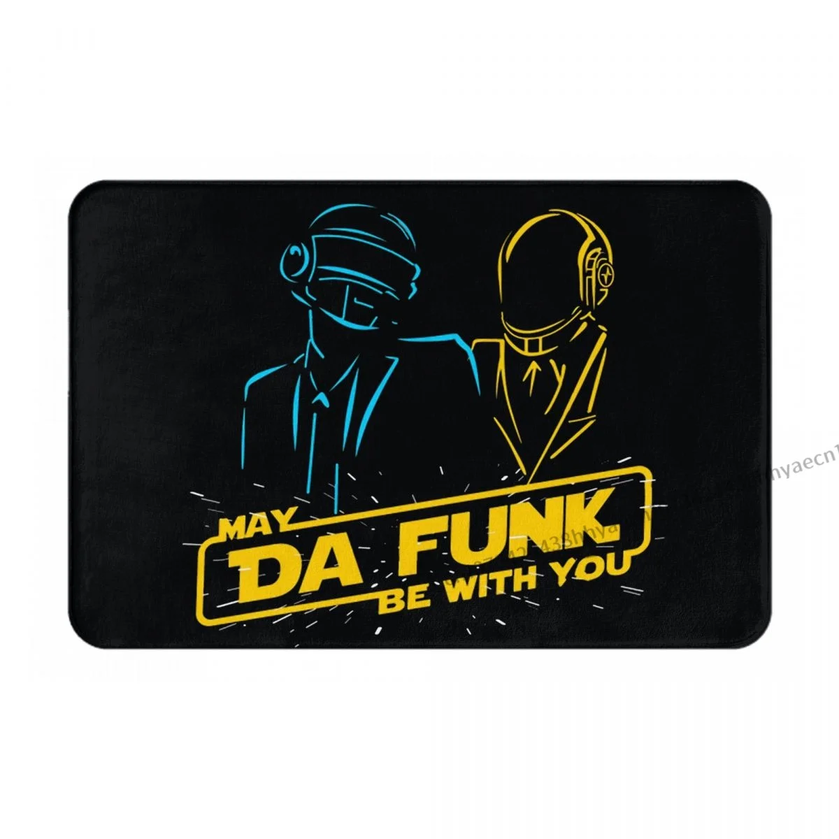 Band Daft Punk Non-slip Doormat Kitchen Mat Be With You Guy Manuel De Homem Christo Balcony Carpet Welcome Rug Home Decorative